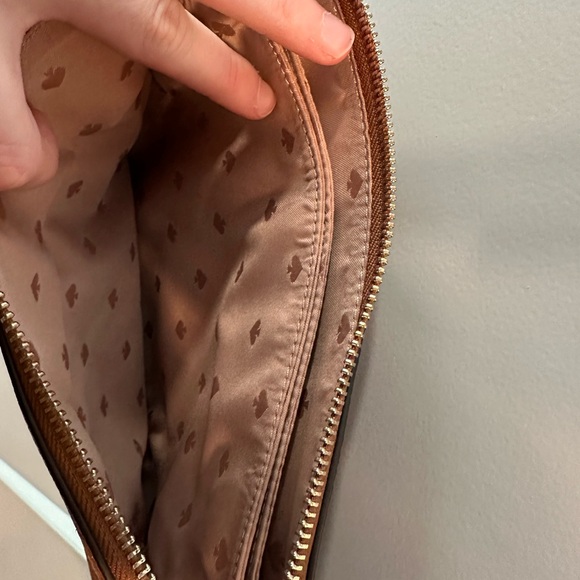 Kate Spade Brown Leather Crossbody Bag & Matching Wallet - Picture 8 of 14